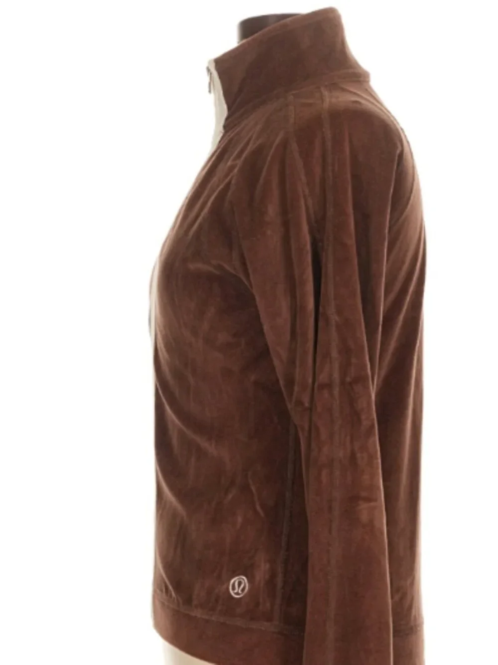 Lululemon RARE vintage velour full zip size L - Picture 3 of 4